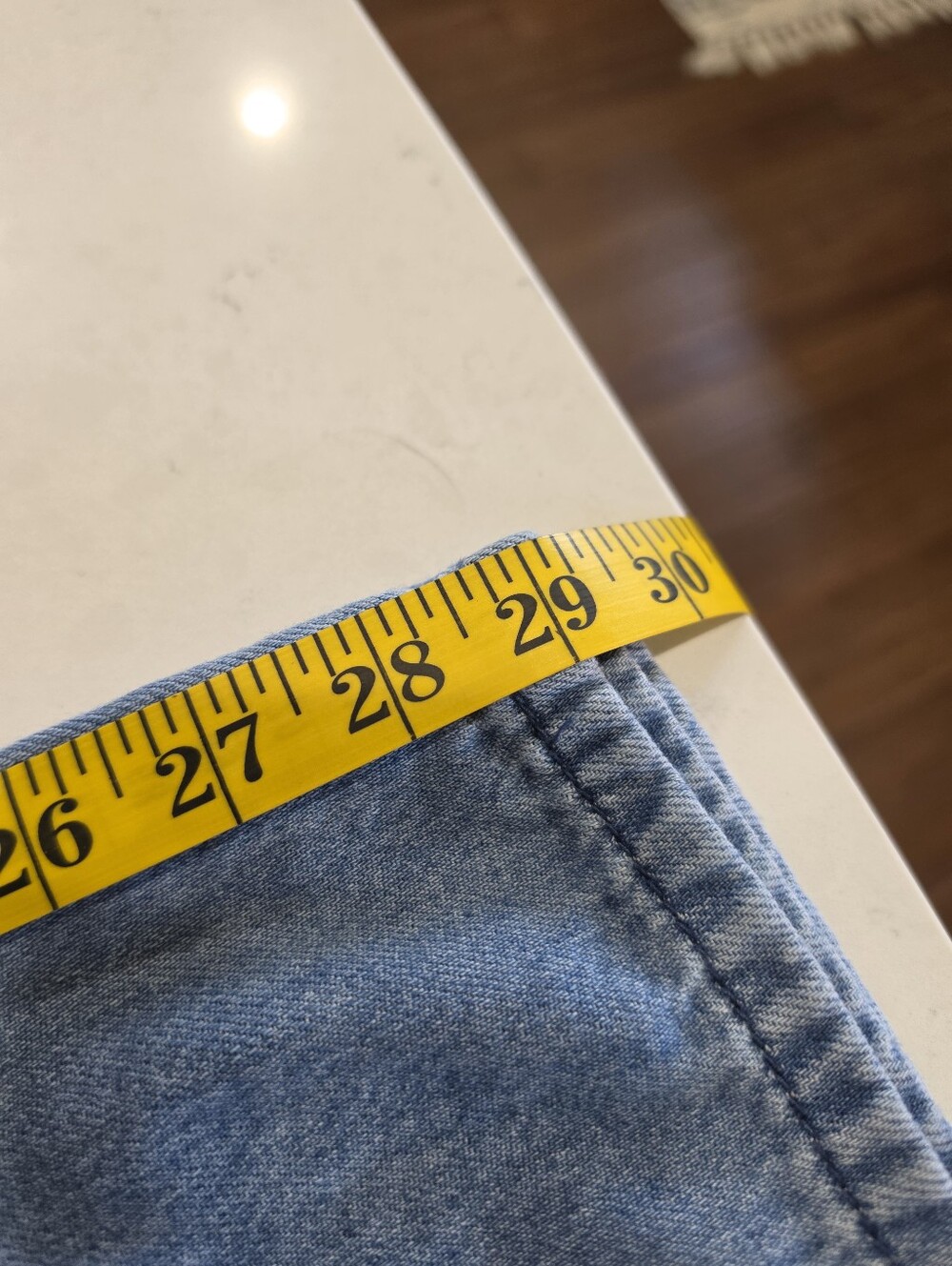 Judy Blue Light Blue Drawstring Jeans - Relaxed Fit - Picture 5 of 5